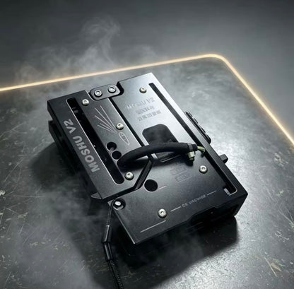 Wild Shot V2 – Foldable Card Slingshot With Scope & Laser + 200 Metal Pellets